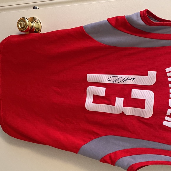 SIGNED Adidas James Harden Jersey from Houston Rockets. Worn a handful of times - Picture 4 of 5